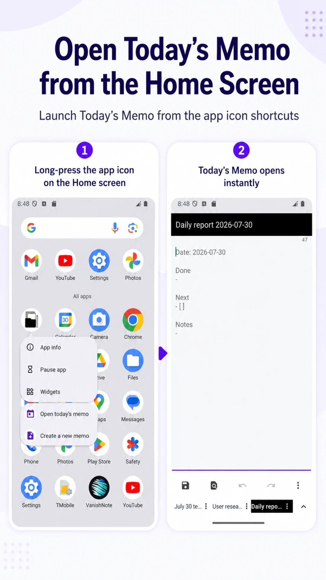 Folder Notes - Nested Notepad screenshot